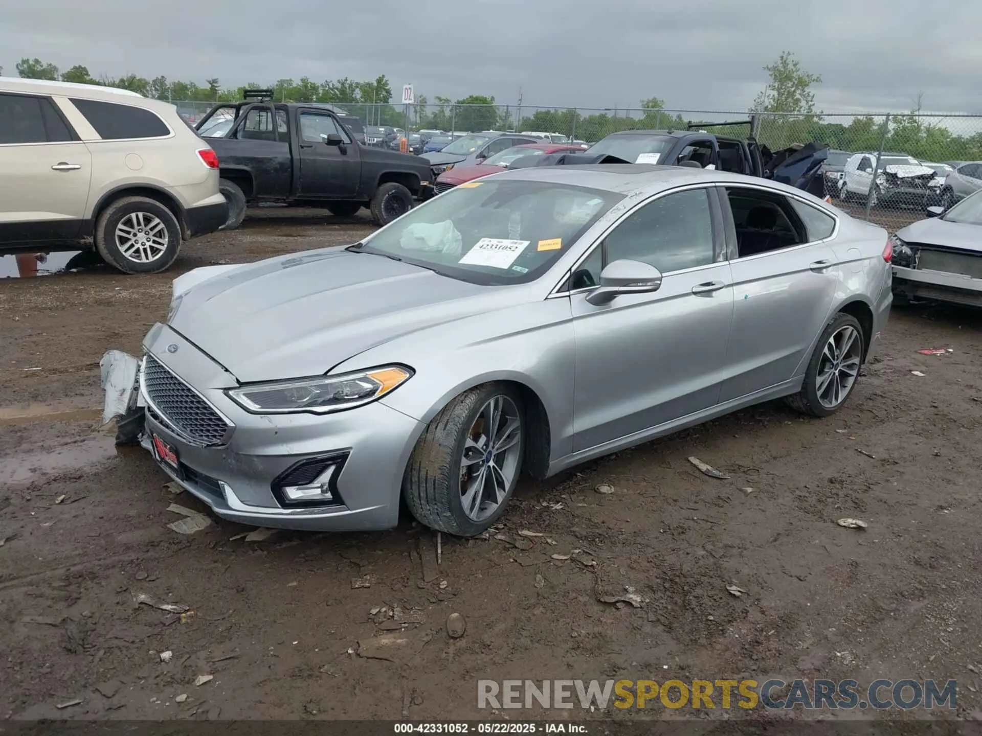 2 Photograph of a damaged car 3FA6P0D98LR115437 FORD FUSION 2020
