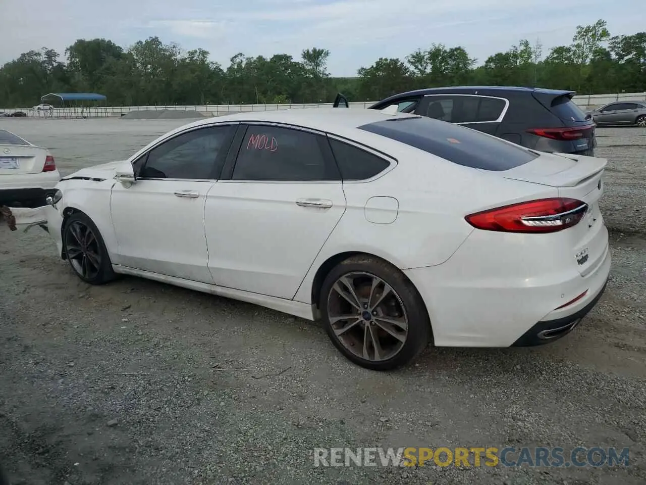 2 Photograph of a damaged car 3FA6P0D98LR153346 FORD FUSION 2020