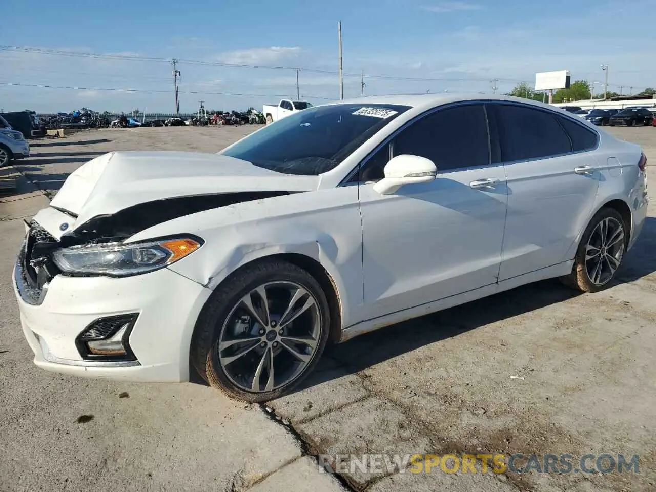 1 Photograph of a damaged car 3FA6P0D98LR176335 FORD FUSION 2020