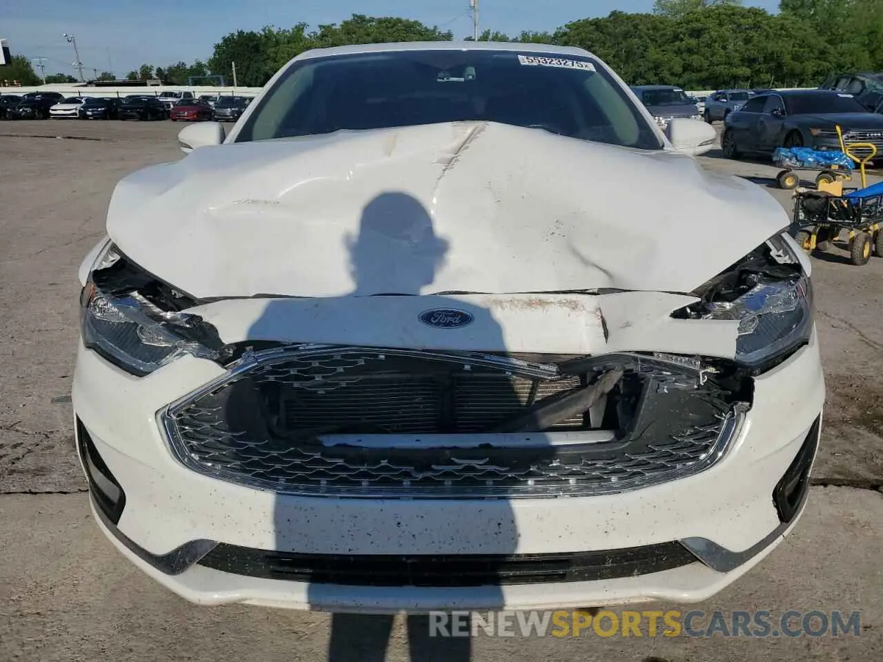 5 Photograph of a damaged car 3FA6P0D98LR176335 FORD FUSION 2020
