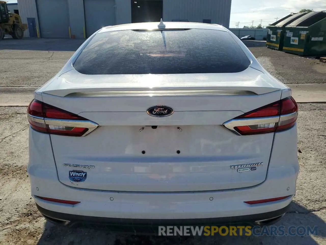 6 Photograph of a damaged car 3FA6P0D98LR176335 FORD FUSION 2020
