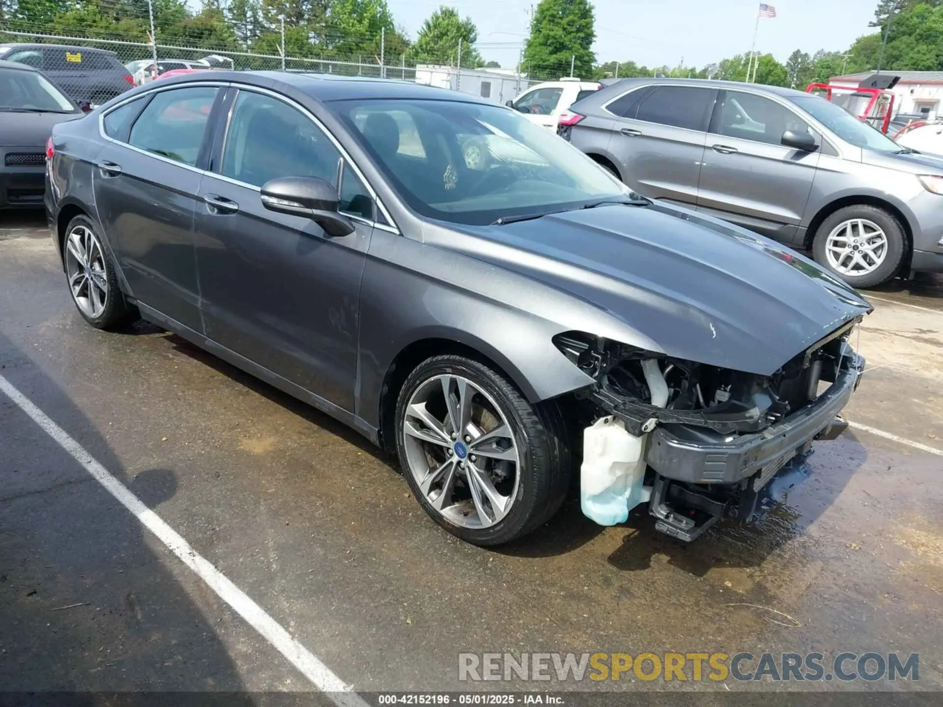 1 Photograph of a damaged car 3FA6P0D98LR199551 FORD FUSION 2020
