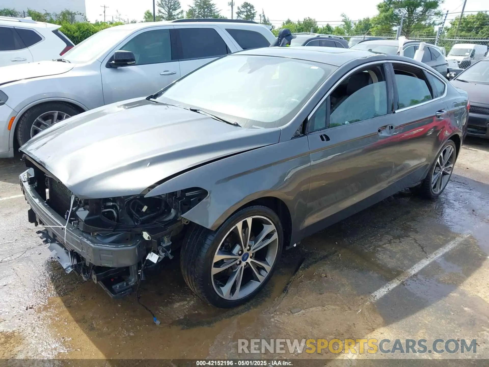 2 Photograph of a damaged car 3FA6P0D98LR199551 FORD FUSION 2020
