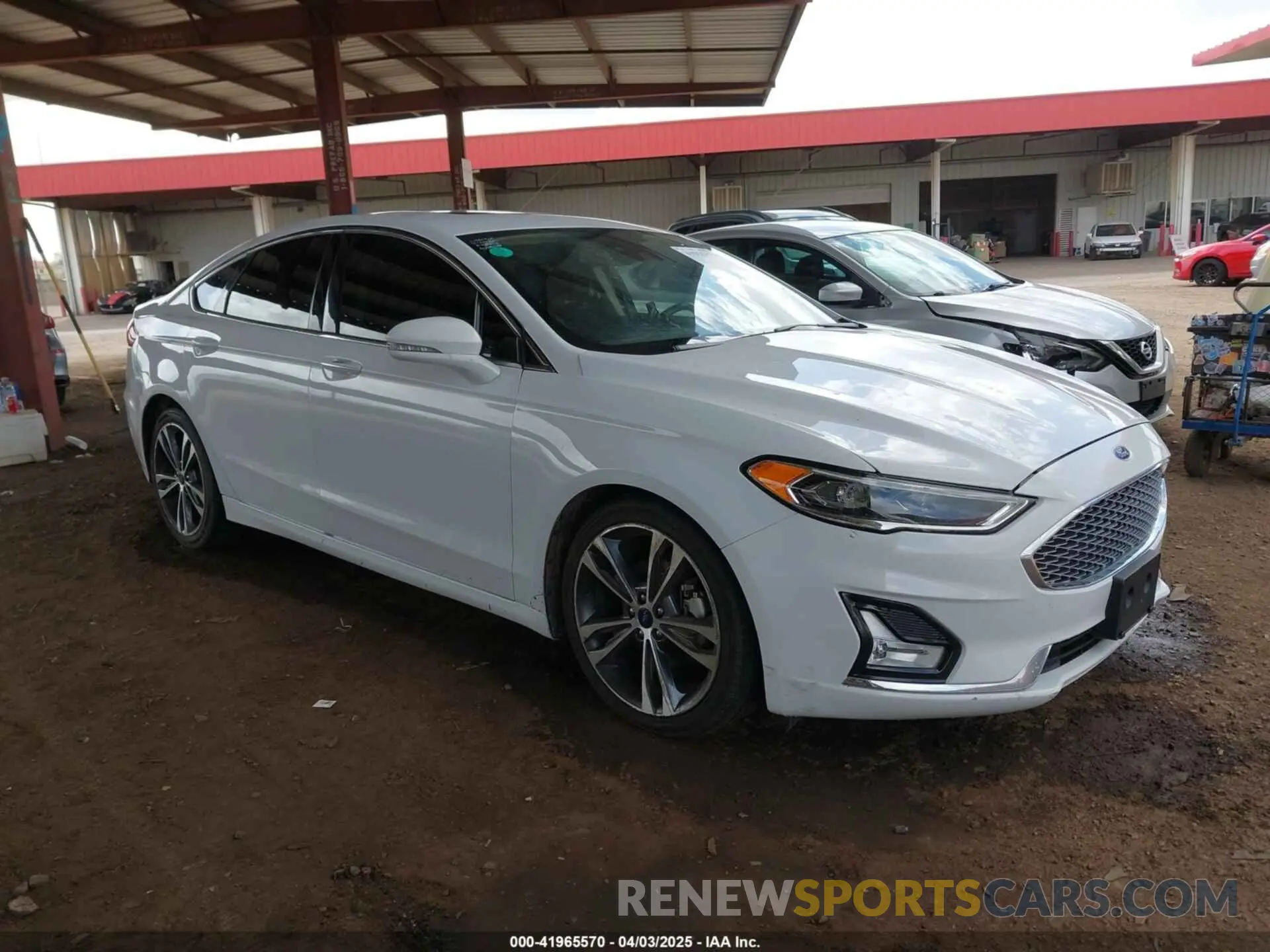 1 Photograph of a damaged car 3FA6P0D99LR115284 FORD FUSION 2020