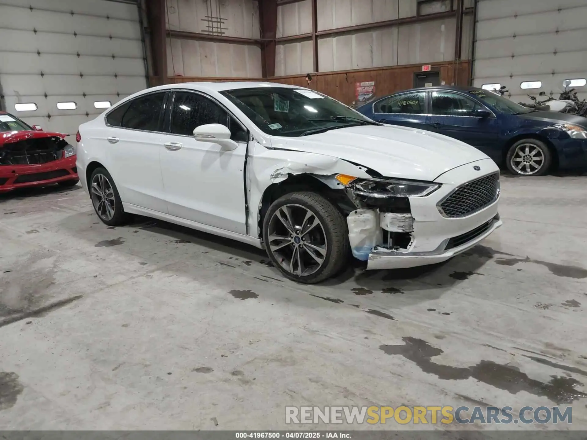 1 Photograph of a damaged car 3FA6P0D99LR131145 FORD FUSION 2020