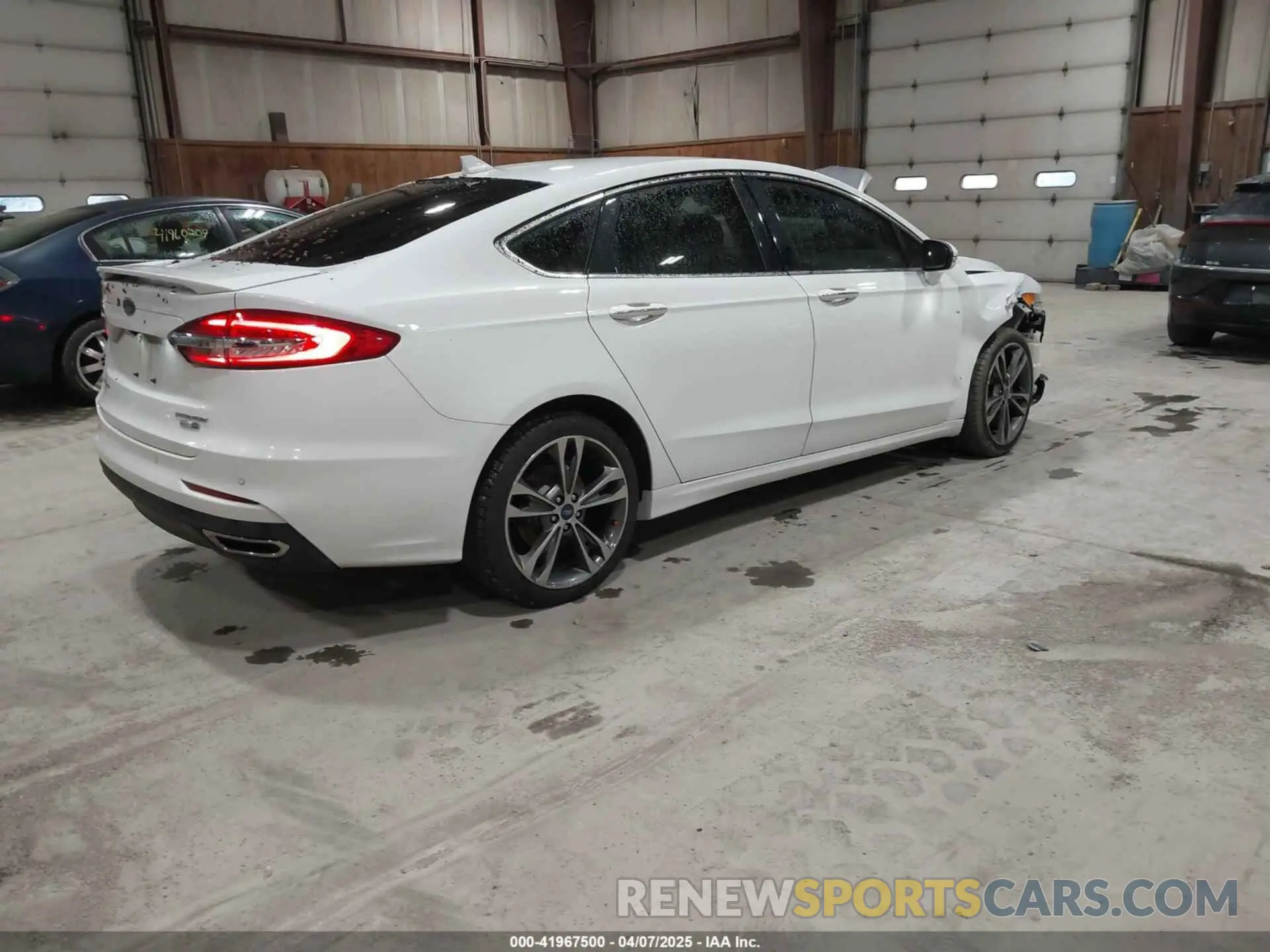 4 Photograph of a damaged car 3FA6P0D99LR131145 FORD FUSION 2020