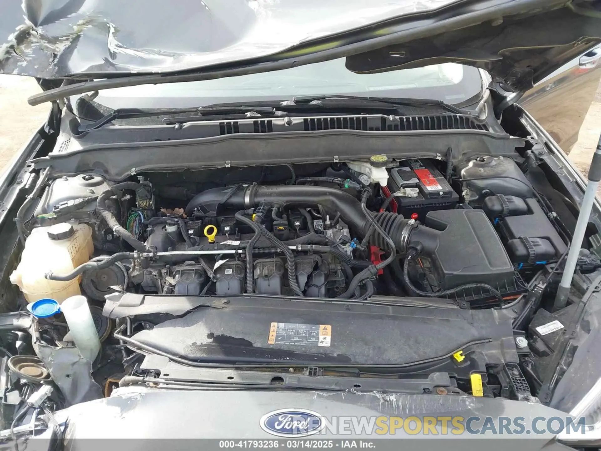 10 Photograph of a damaged car 3FA6P0D9XLR115438 FORD FUSION 2020