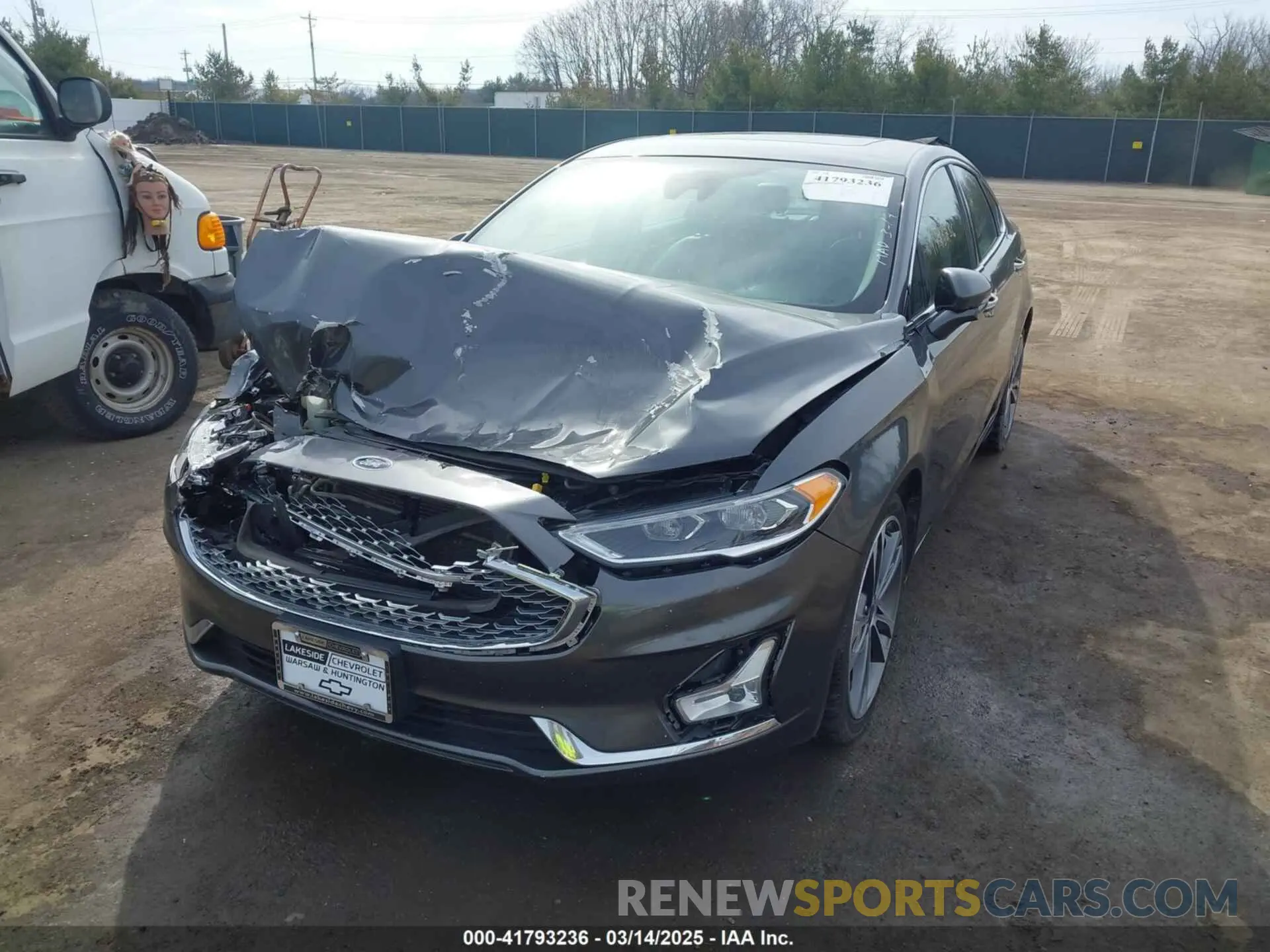 2 Photograph of a damaged car 3FA6P0D9XLR115438 FORD FUSION 2020