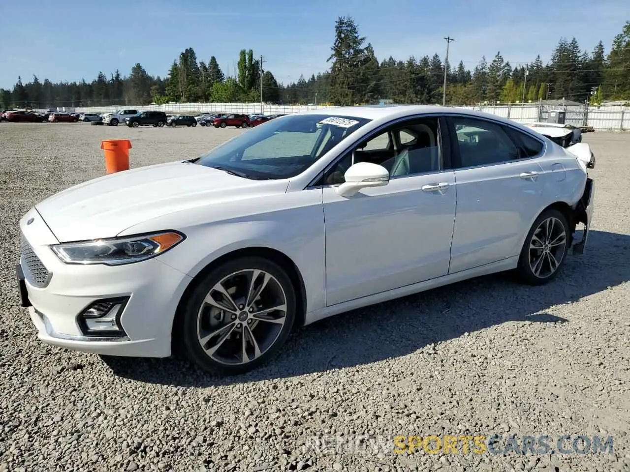 1 Photograph of a damaged car 3FA6P0D9XLR205852 FORD FUSION 2020