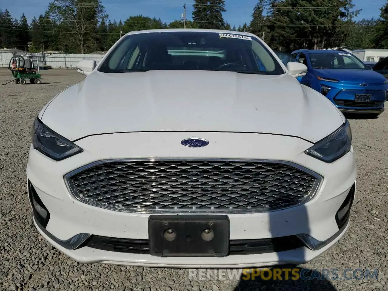 5 Photograph of a damaged car 3FA6P0D9XLR205852 FORD FUSION 2020