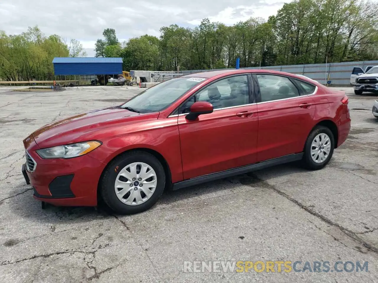 1 Photograph of a damaged car 3FA6P0G70LR126572 FORD FUSION 2020