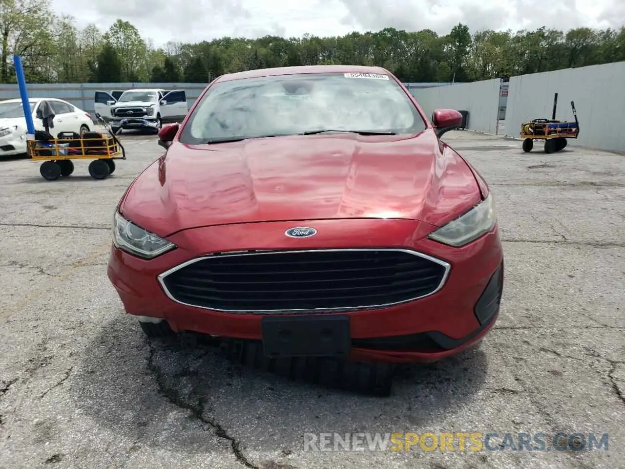 5 Photograph of a damaged car 3FA6P0G70LR126572 FORD FUSION 2020