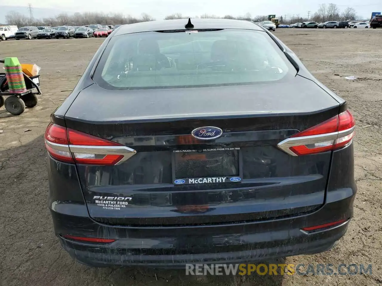 6 Photograph of a damaged car 3FA6P0G70LR266539 FORD FUSION 2020