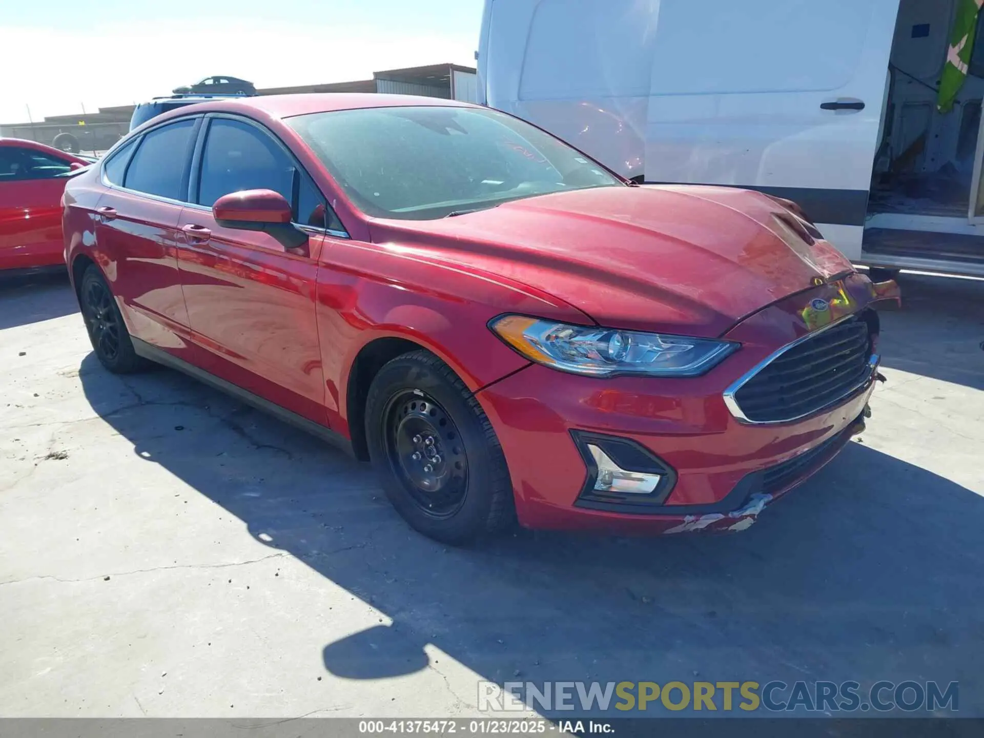 1 Photograph of a damaged car 3FA6P0G71LR180916 FORD FUSION 2020