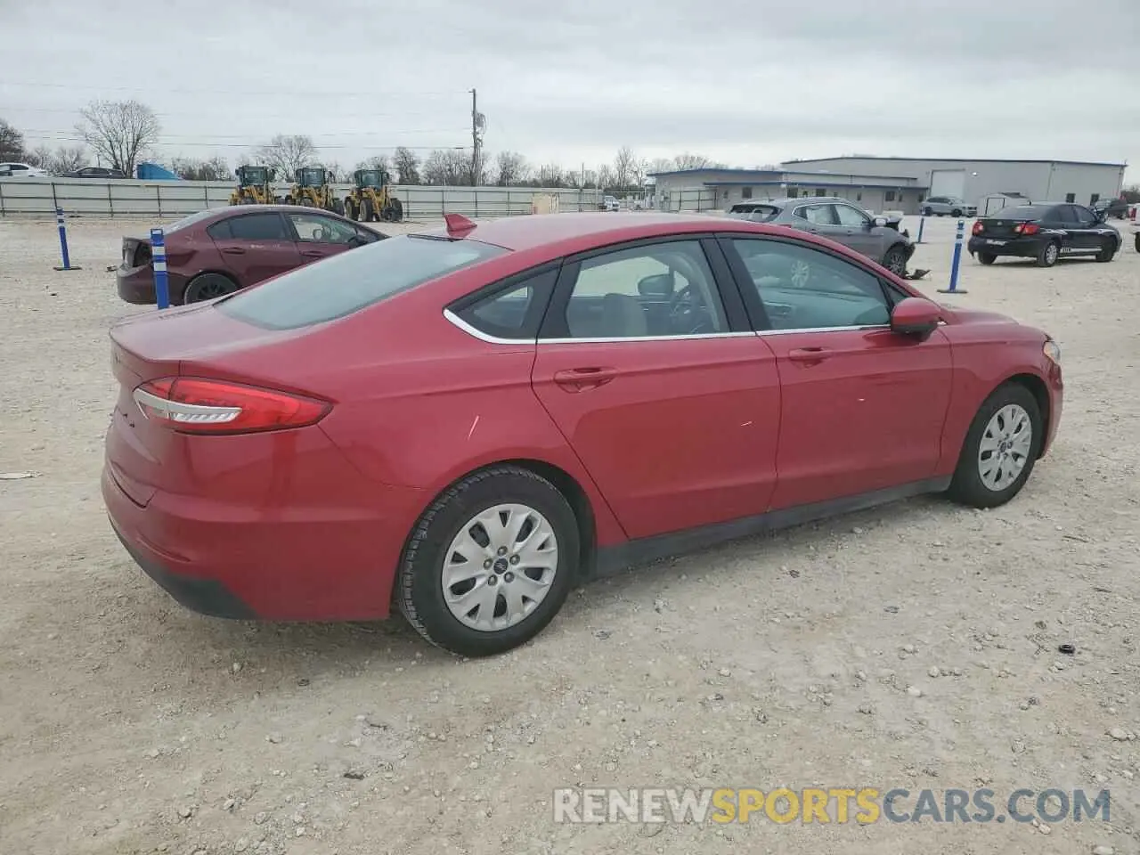 3 Photograph of a damaged car 3FA6P0G73LR168427 FORD FUSION 2020