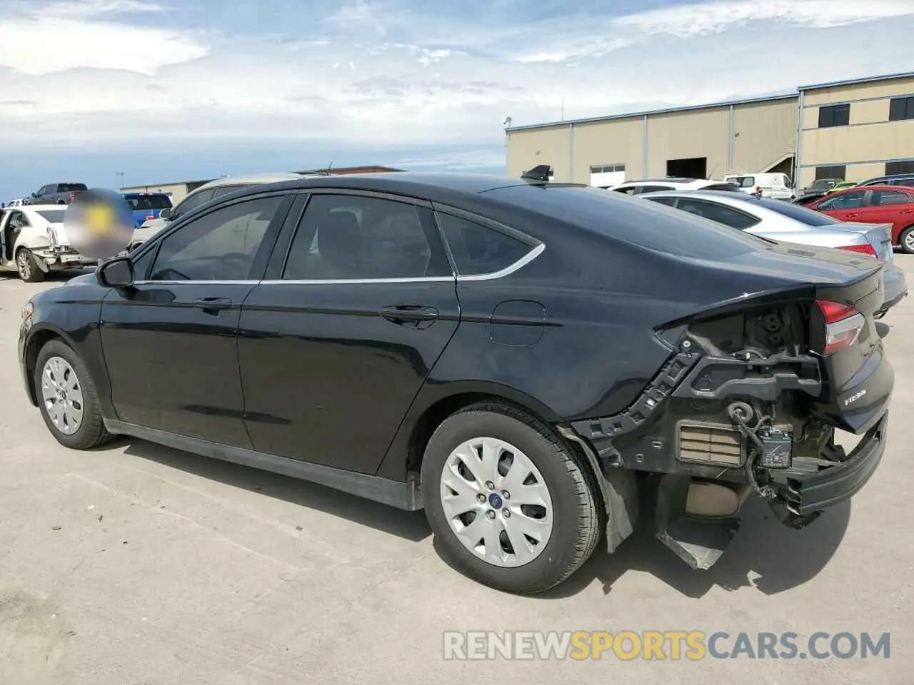 2 Photograph of a damaged car 3FA6P0G73LR180691 FORD FUSION 2020