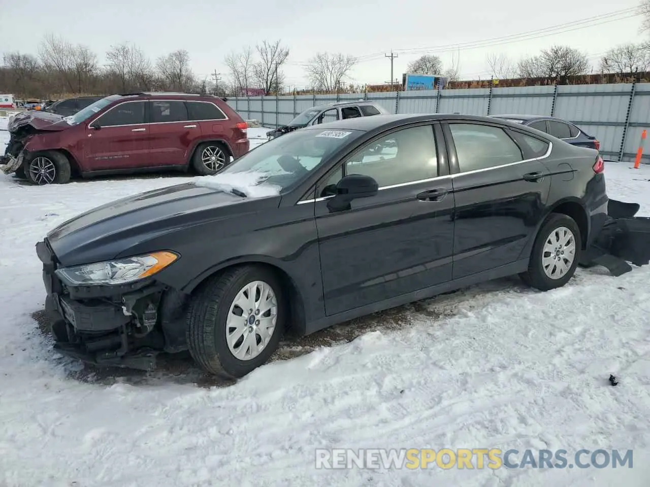 1 Photograph of a damaged car 3FA6P0G74LR251395 FORD FUSION 2020