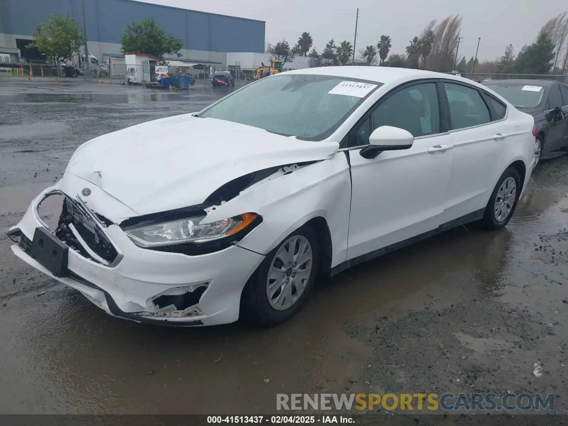 2 Photograph of a damaged car 3FA6P0G75LR153413 FORD FUSION 2020