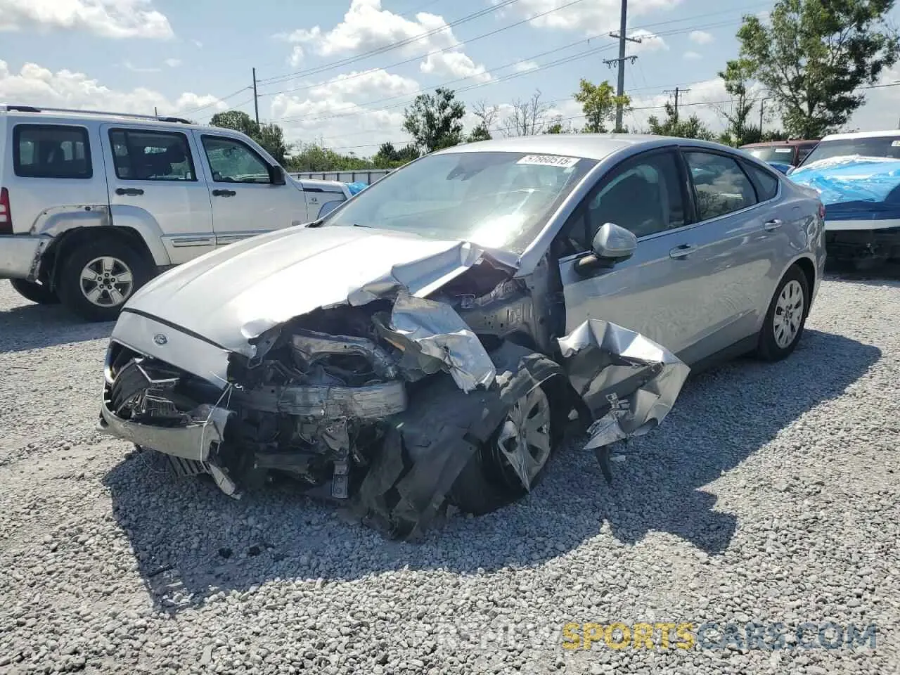 1 Photograph of a damaged car 3FA6P0G75LR265774 FORD FUSION 2020