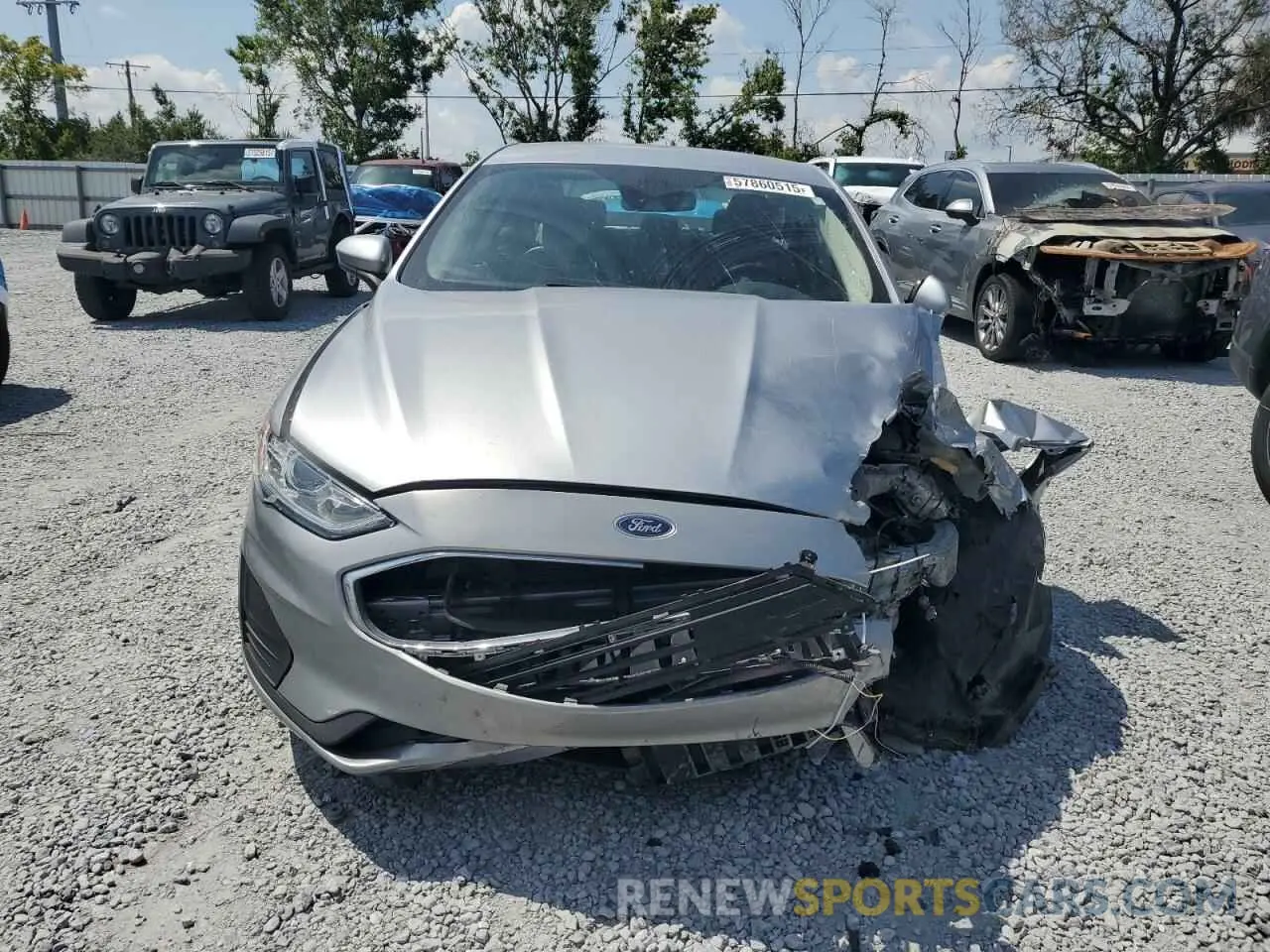 5 Photograph of a damaged car 3FA6P0G75LR265774 FORD FUSION 2020