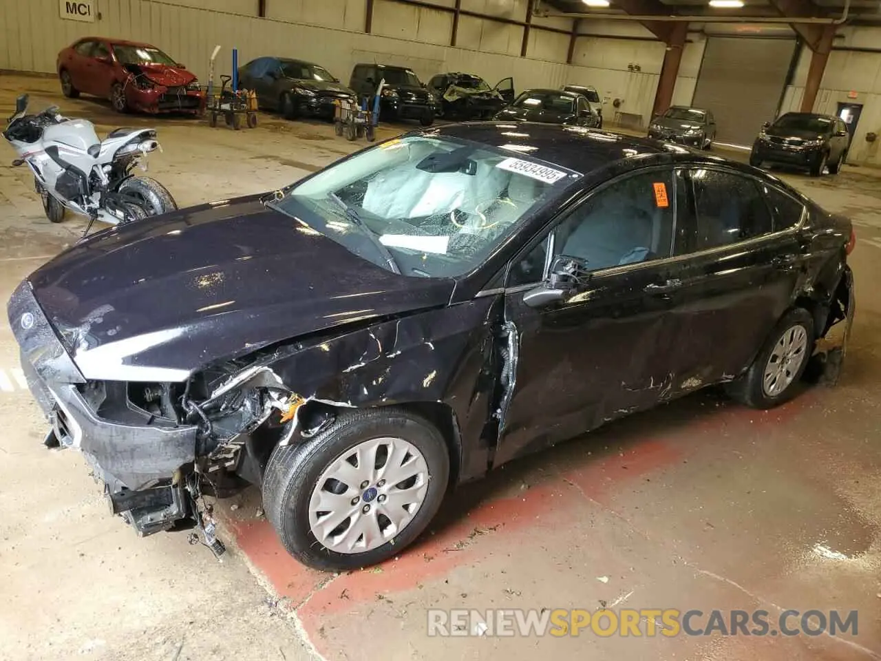 1 Photograph of a damaged car 3FA6P0G76LR179096 FORD FUSION 2020