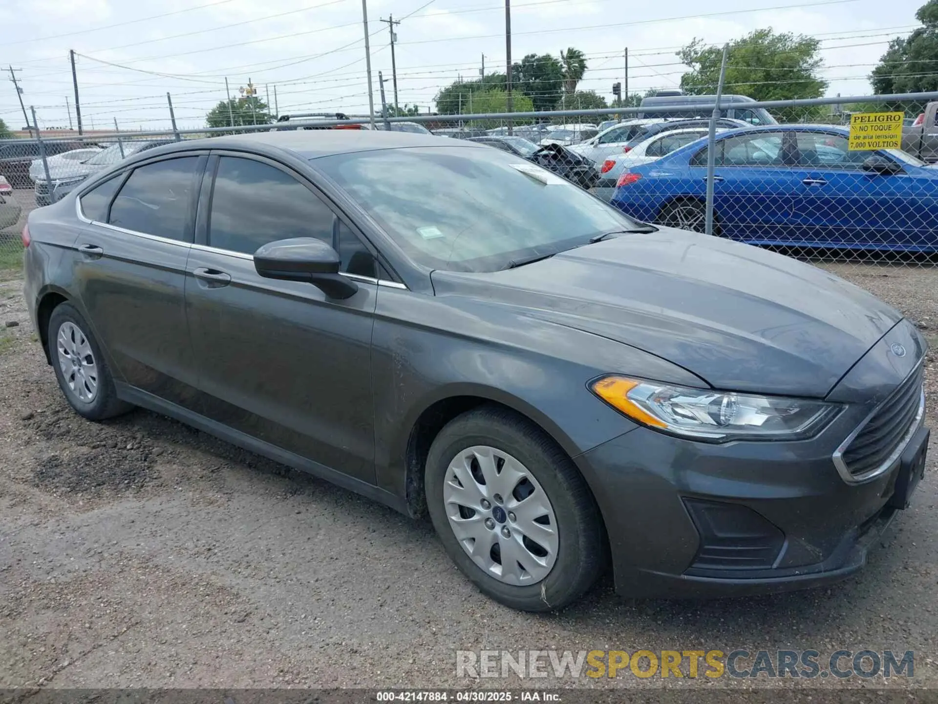 1 Photograph of a damaged car 3FA6P0G76LR228460 FORD FUSION 2020