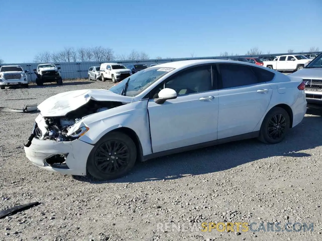 1 Photograph of a damaged car 3FA6P0G77LR107131 FORD FUSION 2020