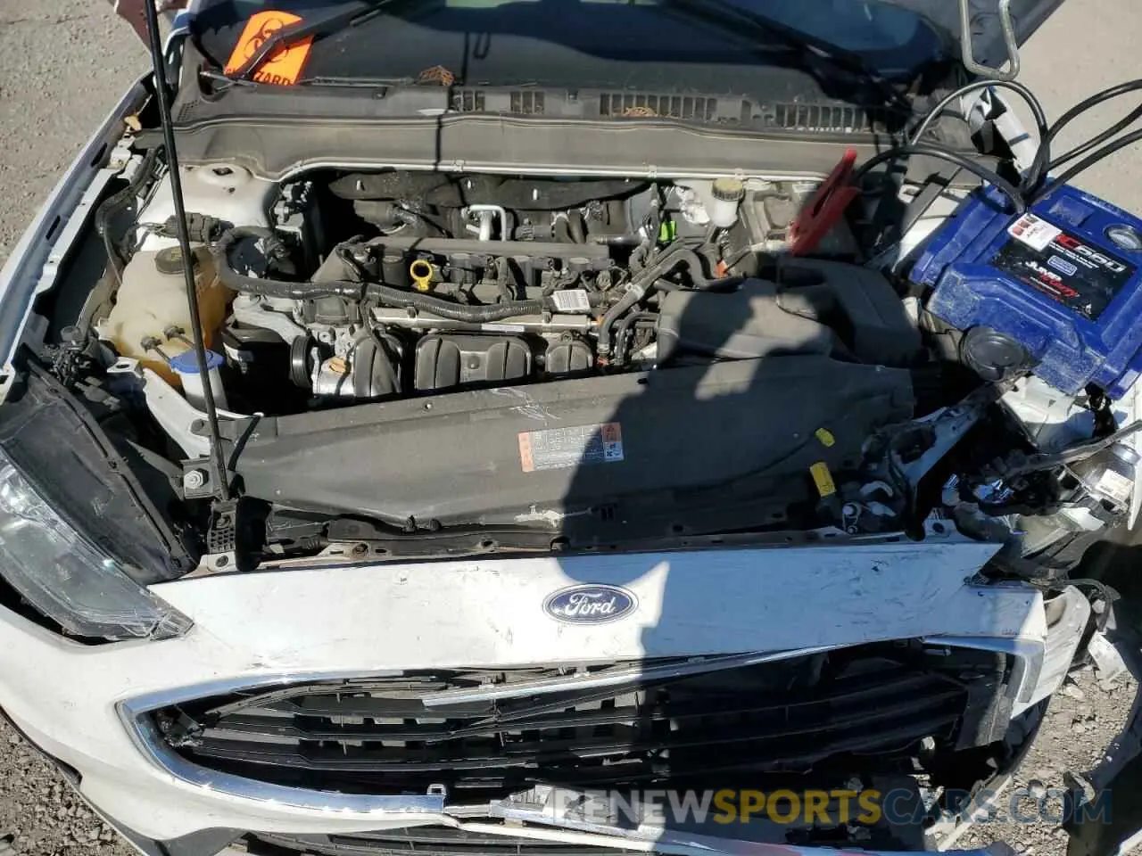 11 Photograph of a damaged car 3FA6P0G77LR107131 FORD FUSION 2020