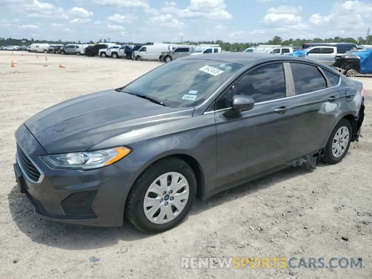 1 Photograph of a damaged car 3FA6P0G77LR187787 FORD FUSION 2020