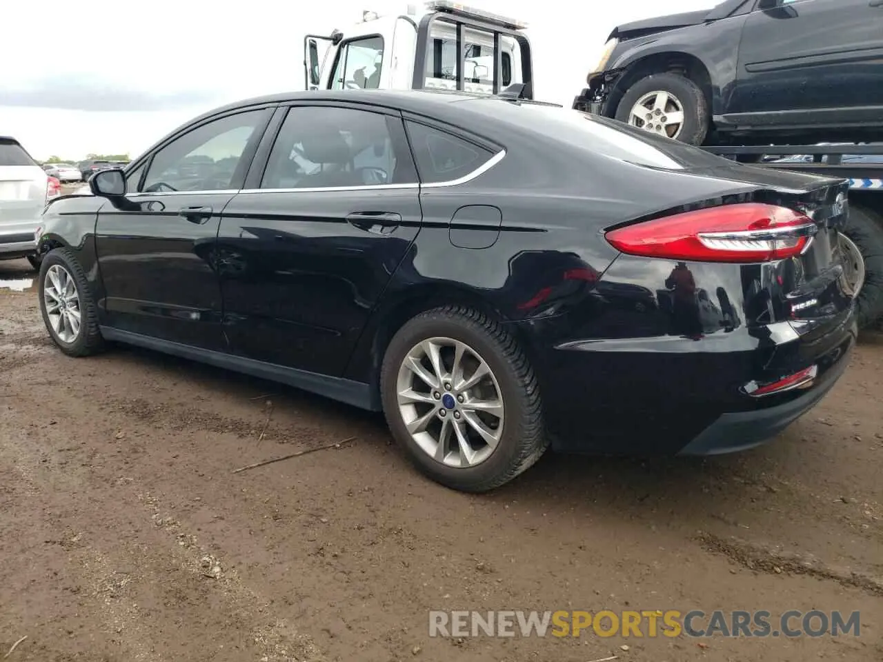 2 Photograph of a damaged car 3FA6P0G77LR264920 FORD FUSION 2020