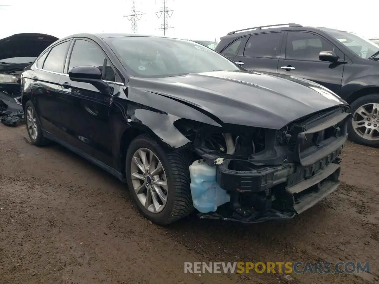 4 Photograph of a damaged car 3FA6P0G77LR264920 FORD FUSION 2020