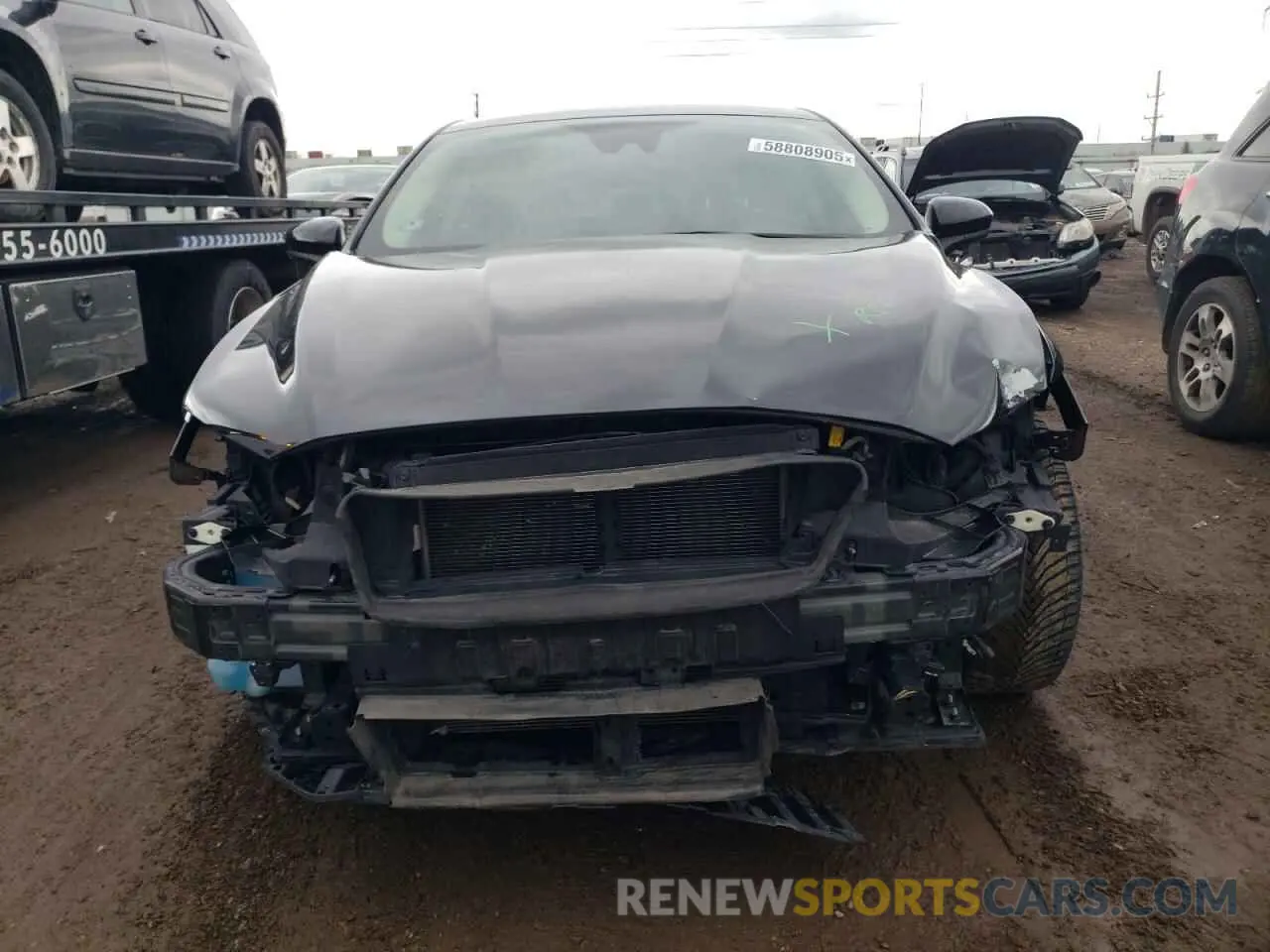 5 Photograph of a damaged car 3FA6P0G77LR264920 FORD FUSION 2020