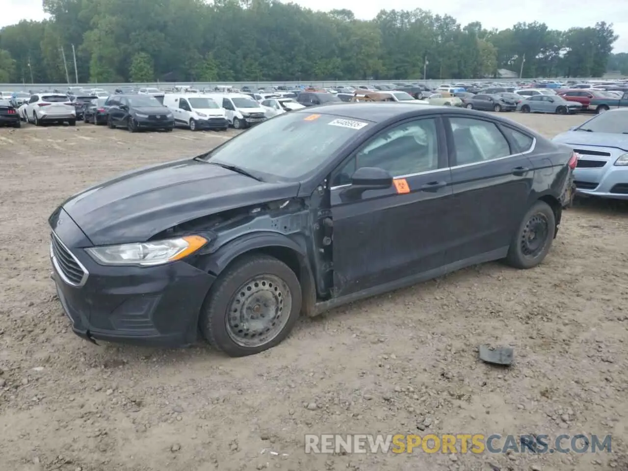 1 Photograph of a damaged car 3FA6P0G78LR103864 FORD FUSION 2020