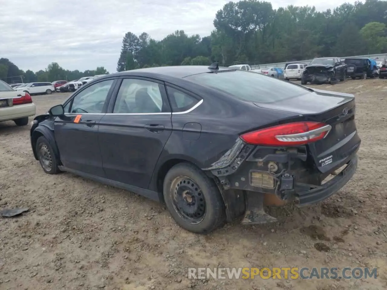 2 Photograph of a damaged car 3FA6P0G78LR103864 FORD FUSION 2020