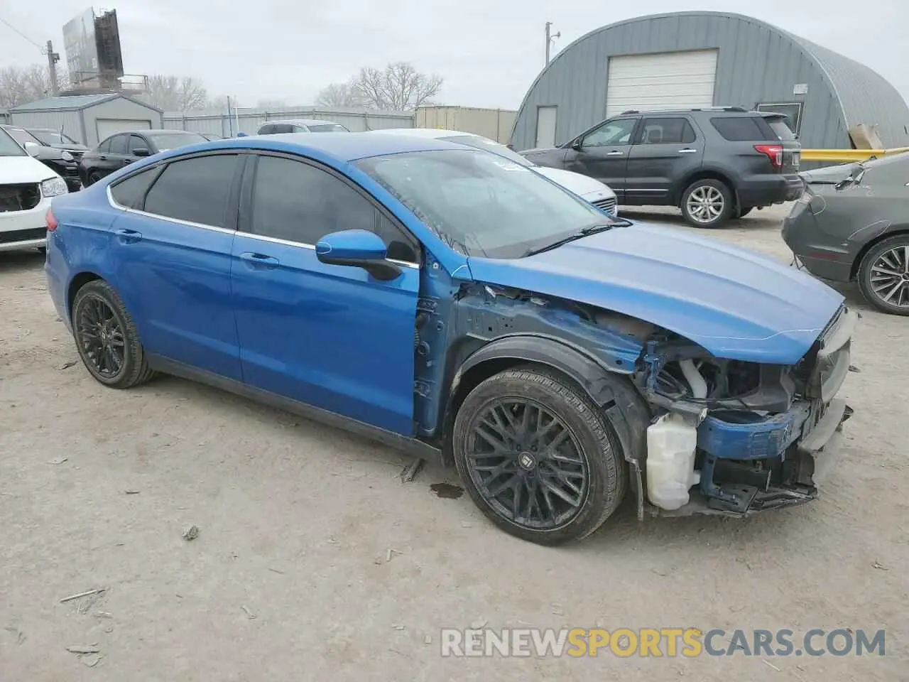 4 Photograph of a damaged car 3FA6P0G78LR147914 FORD FUSION 2020