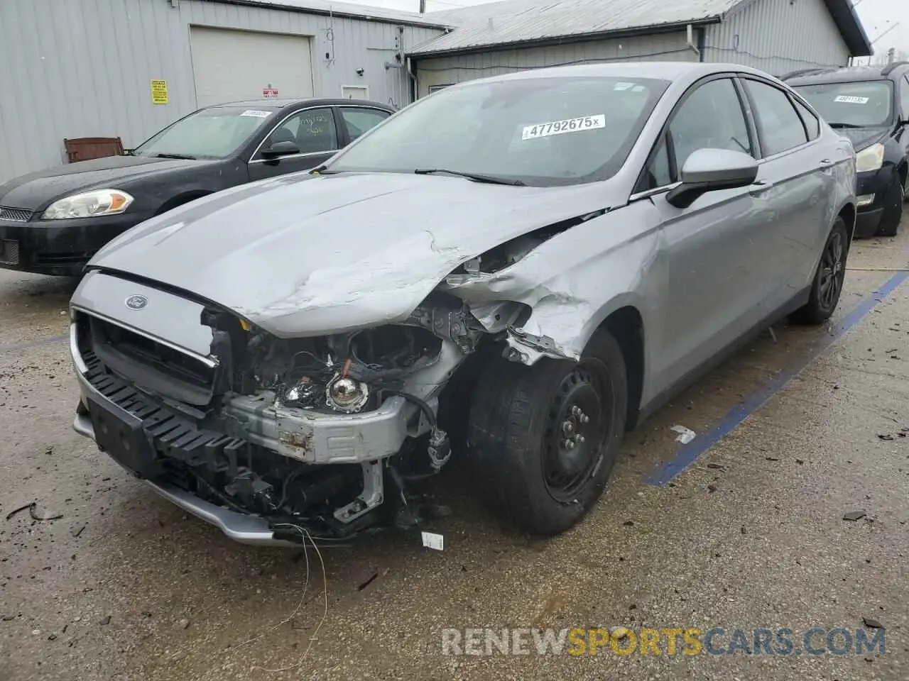 1 Photograph of a damaged car 3FA6P0G79LR247021 FORD FUSION 2020