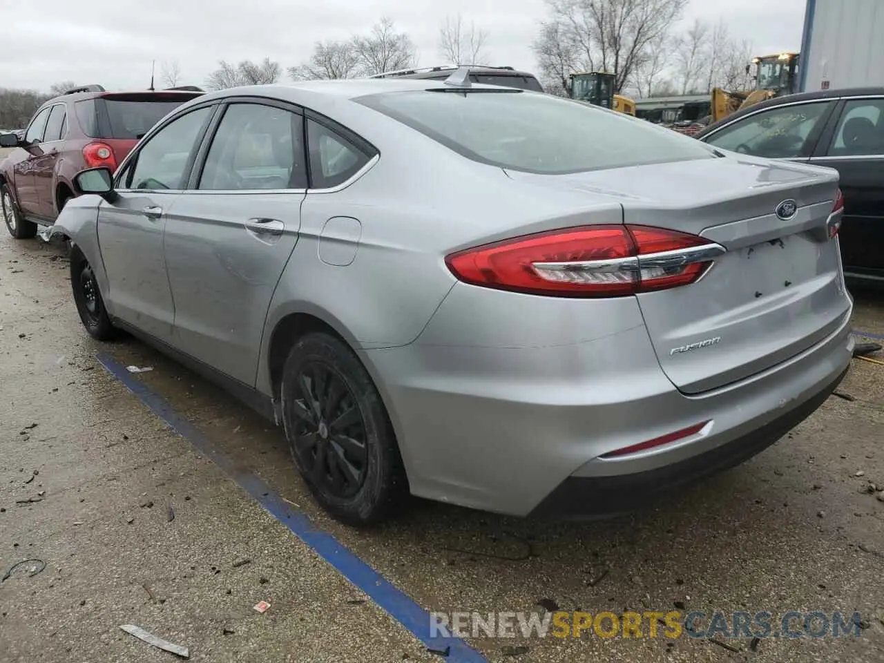 2 Photograph of a damaged car 3FA6P0G79LR247021 FORD FUSION 2020