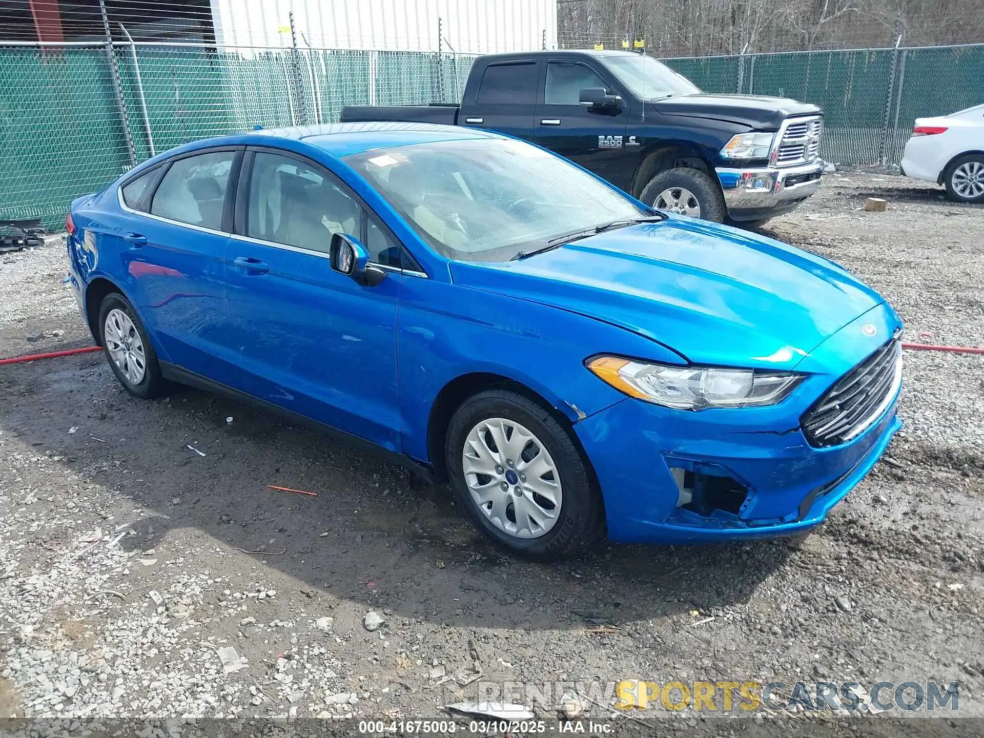 1 Photograph of a damaged car 3FA6P0G7XLR200127 FORD FUSION 2020