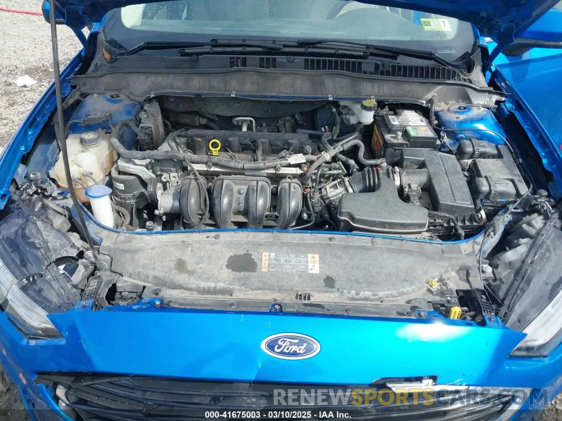 10 Photograph of a damaged car 3FA6P0G7XLR200127 FORD FUSION 2020