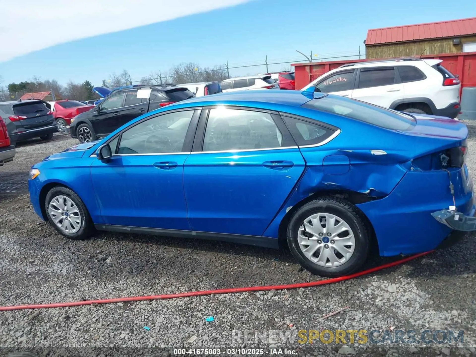 14 Photograph of a damaged car 3FA6P0G7XLR200127 FORD FUSION 2020