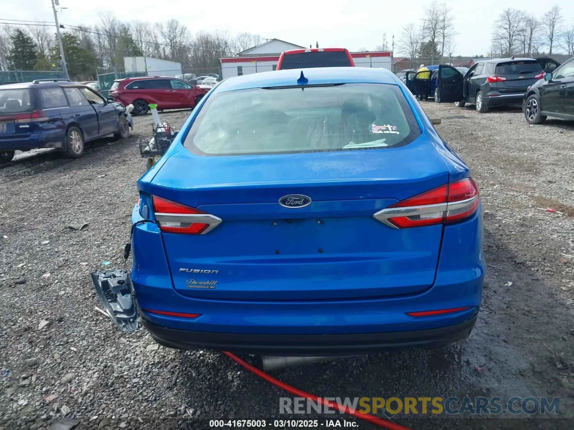 16 Photograph of a damaged car 3FA6P0G7XLR200127 FORD FUSION 2020