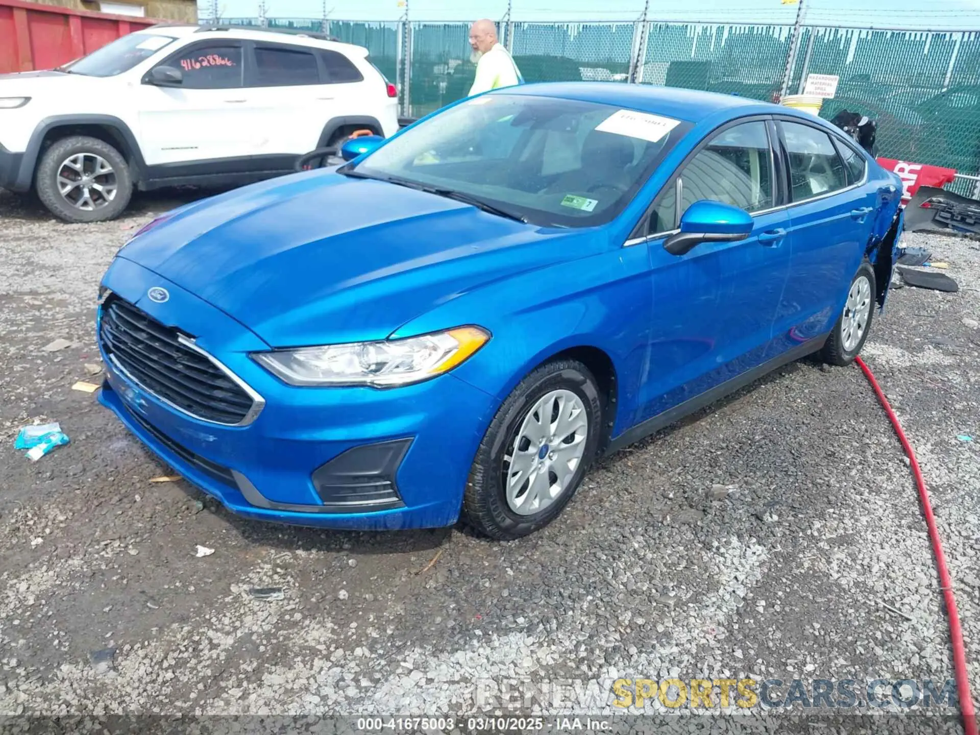 2 Photograph of a damaged car 3FA6P0G7XLR200127 FORD FUSION 2020