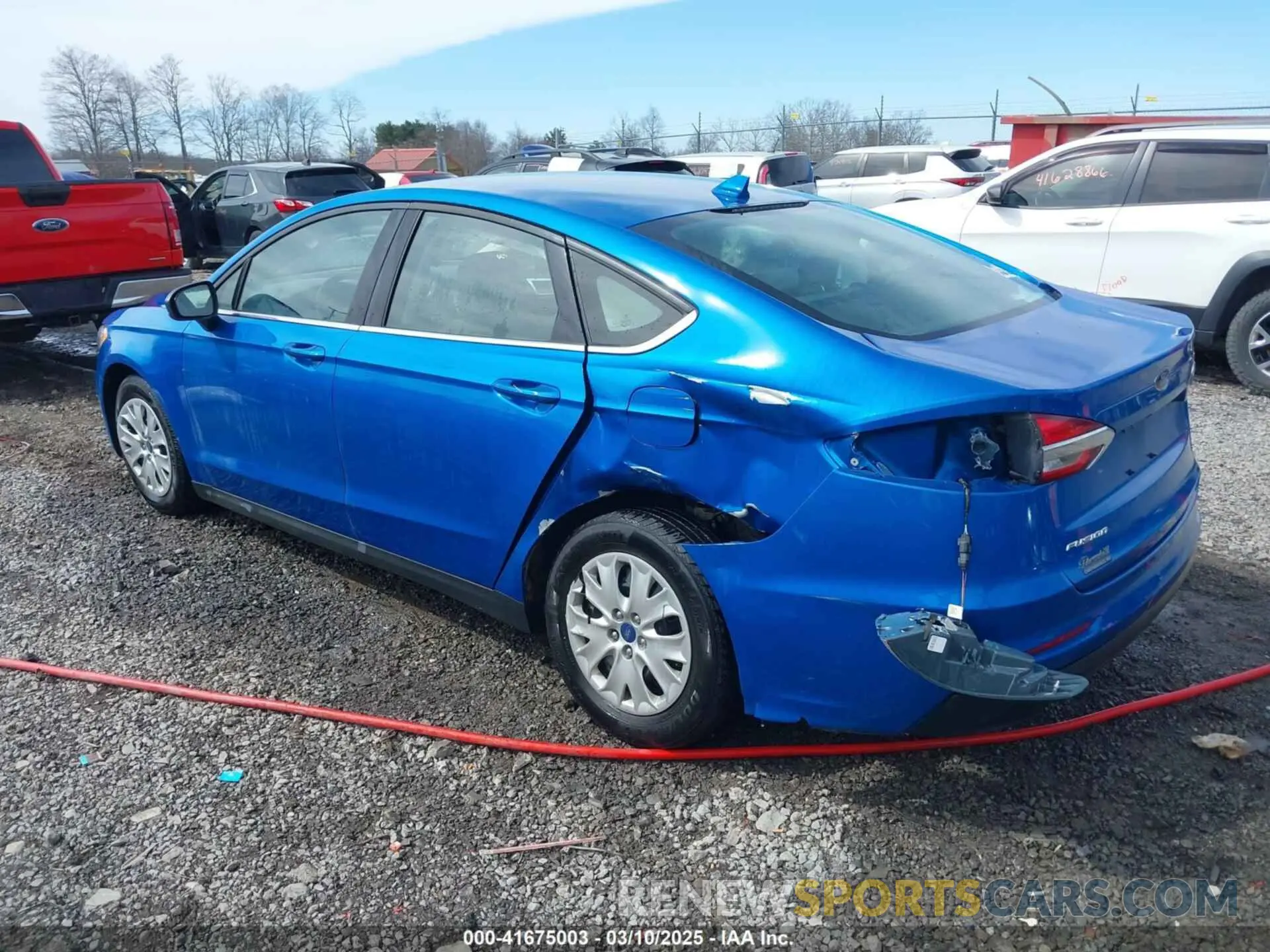 3 Photograph of a damaged car 3FA6P0G7XLR200127 FORD FUSION 2020