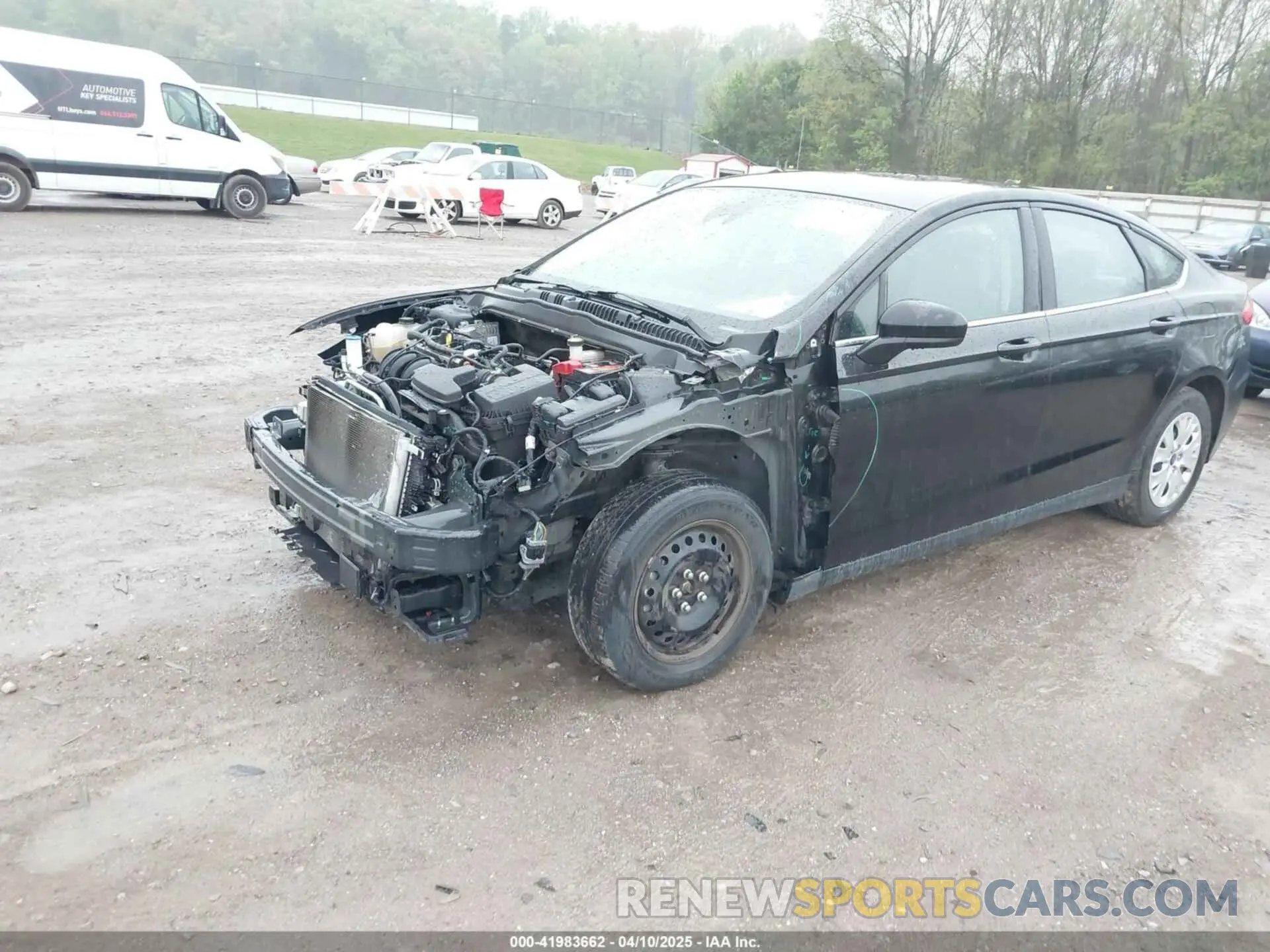 2 Photograph of a damaged car 3FA6P0G7XLR263566 FORD FUSION 2020