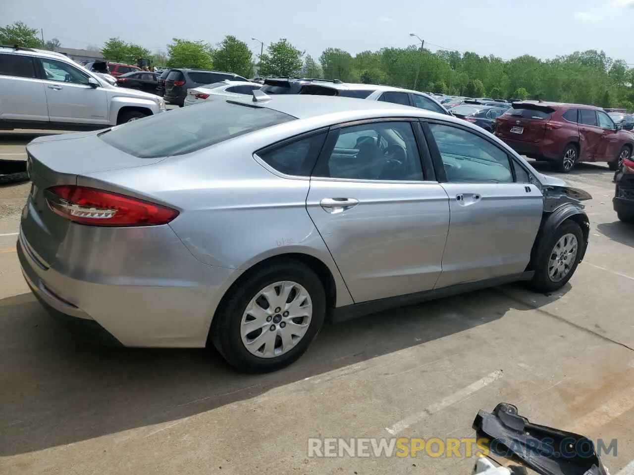 3 Photograph of a damaged car 3FA6P0G7XLR266631 FORD FUSION 2020