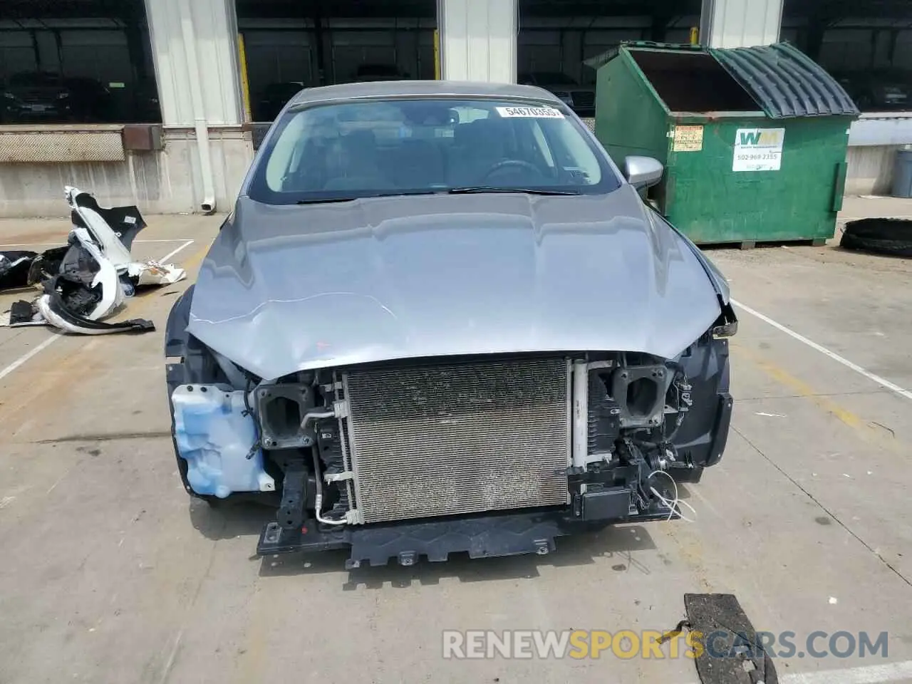 5 Photograph of a damaged car 3FA6P0G7XLR266631 FORD FUSION 2020