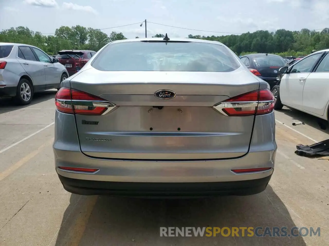 6 Photograph of a damaged car 3FA6P0G7XLR266631 FORD FUSION 2020