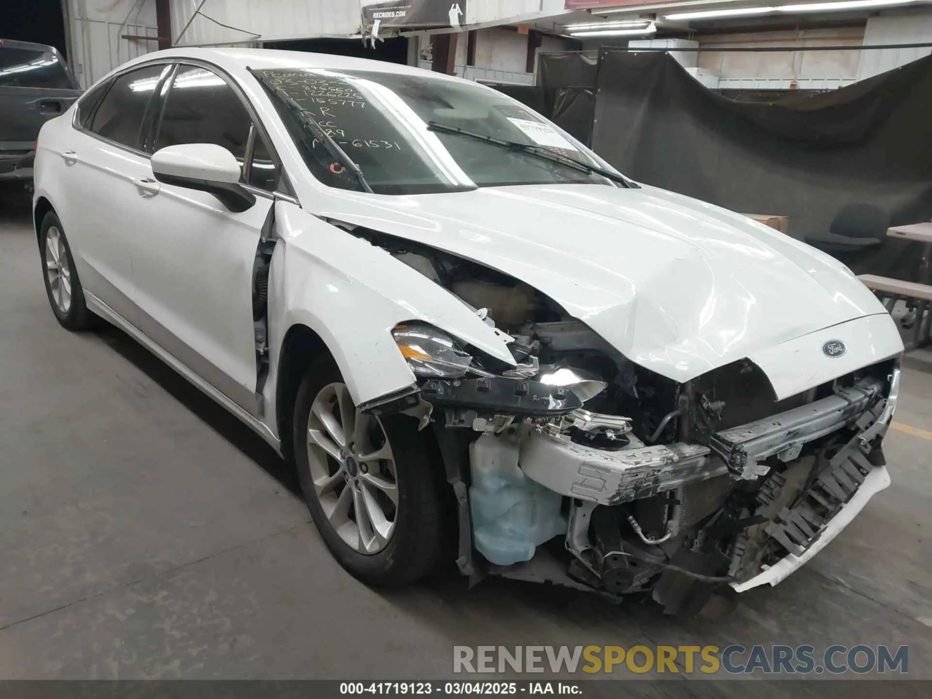 1 Photograph of a damaged car 3FA6P0H70LR155777 FORD FUSION 2020