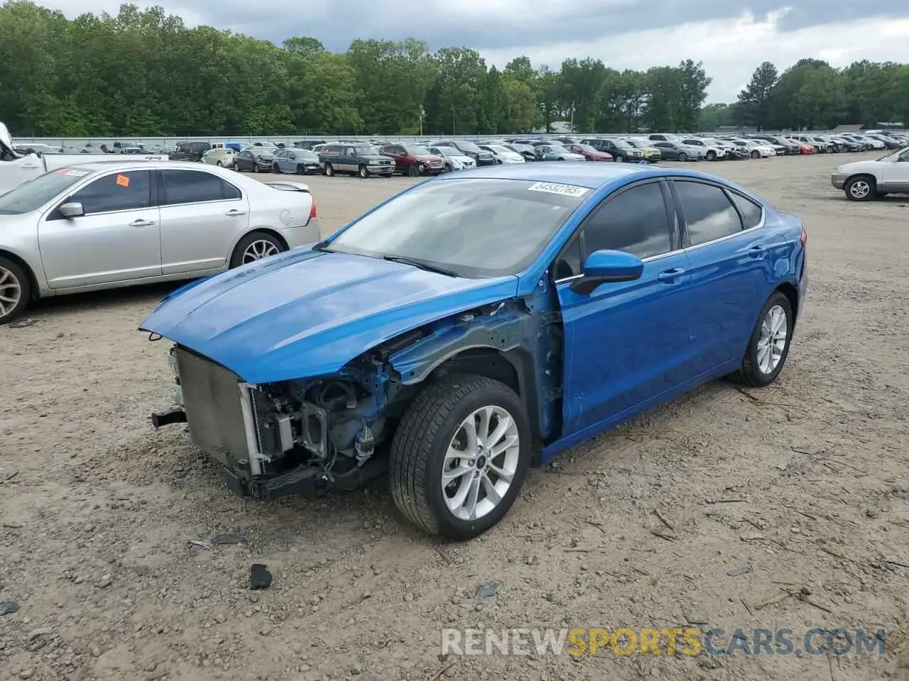 1 Photograph of a damaged car 3FA6P0H72LR194421 FORD FUSION 2020