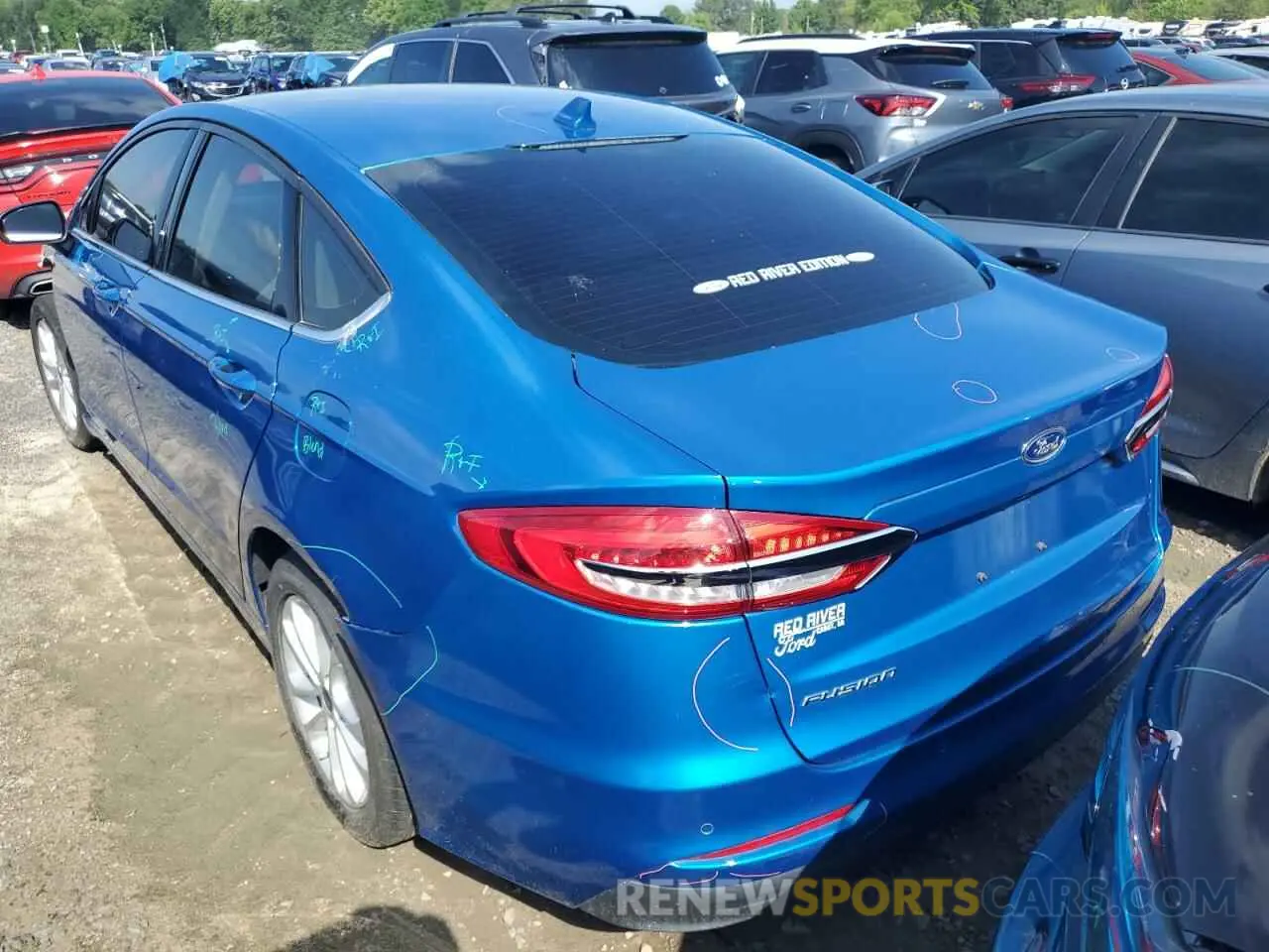 6 Photograph of a damaged car 3FA6P0H72LR194421 FORD FUSION 2020